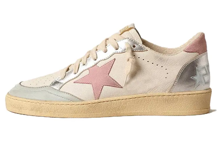 

Кроссовки Golden Goose Ball Star Low-top Leather Sneakers, белый