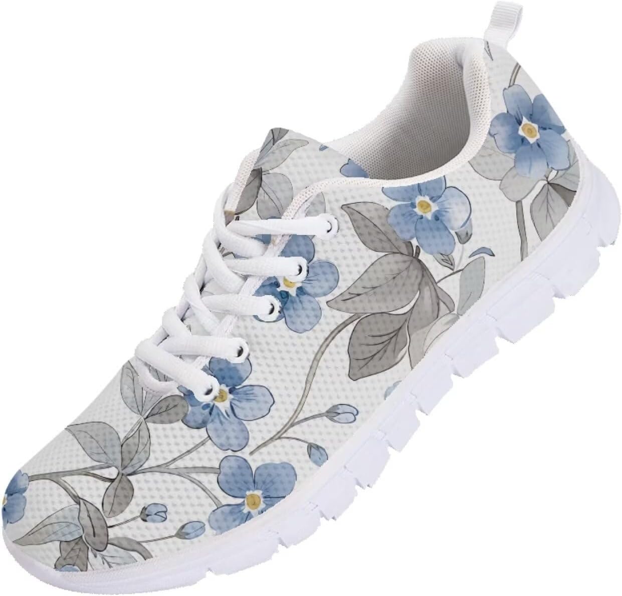 

Мужские кроссовки Funnydude Funny Print для бега, легкие осенние кроссовки, удобная обувь для спортзала, Cartoon Floral a