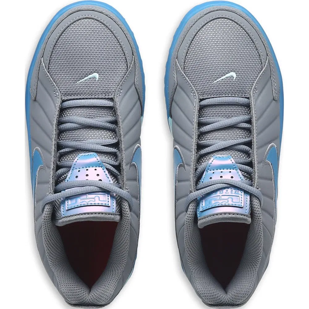 Детские баскетбольные кроссовки Lebron Witness VII Nike, Grey/Blue — фото 4
