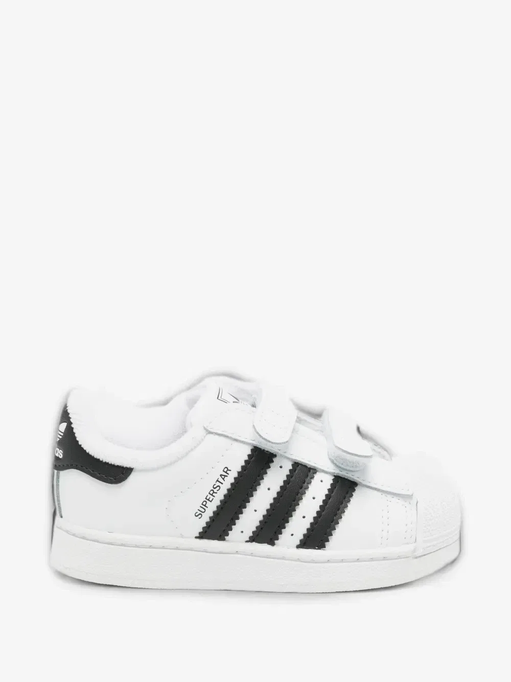 Кроссовки Superstar II с ремешком на липучке adidas, белый