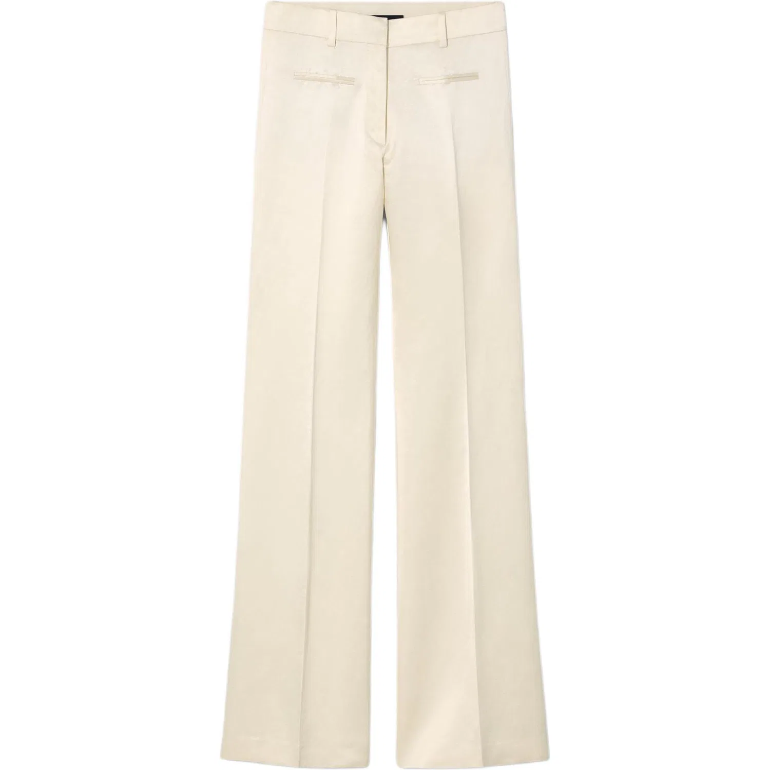 Женские повседневные брюки x Kate Moss Bobby Gillespie, ZARA, White/Pink