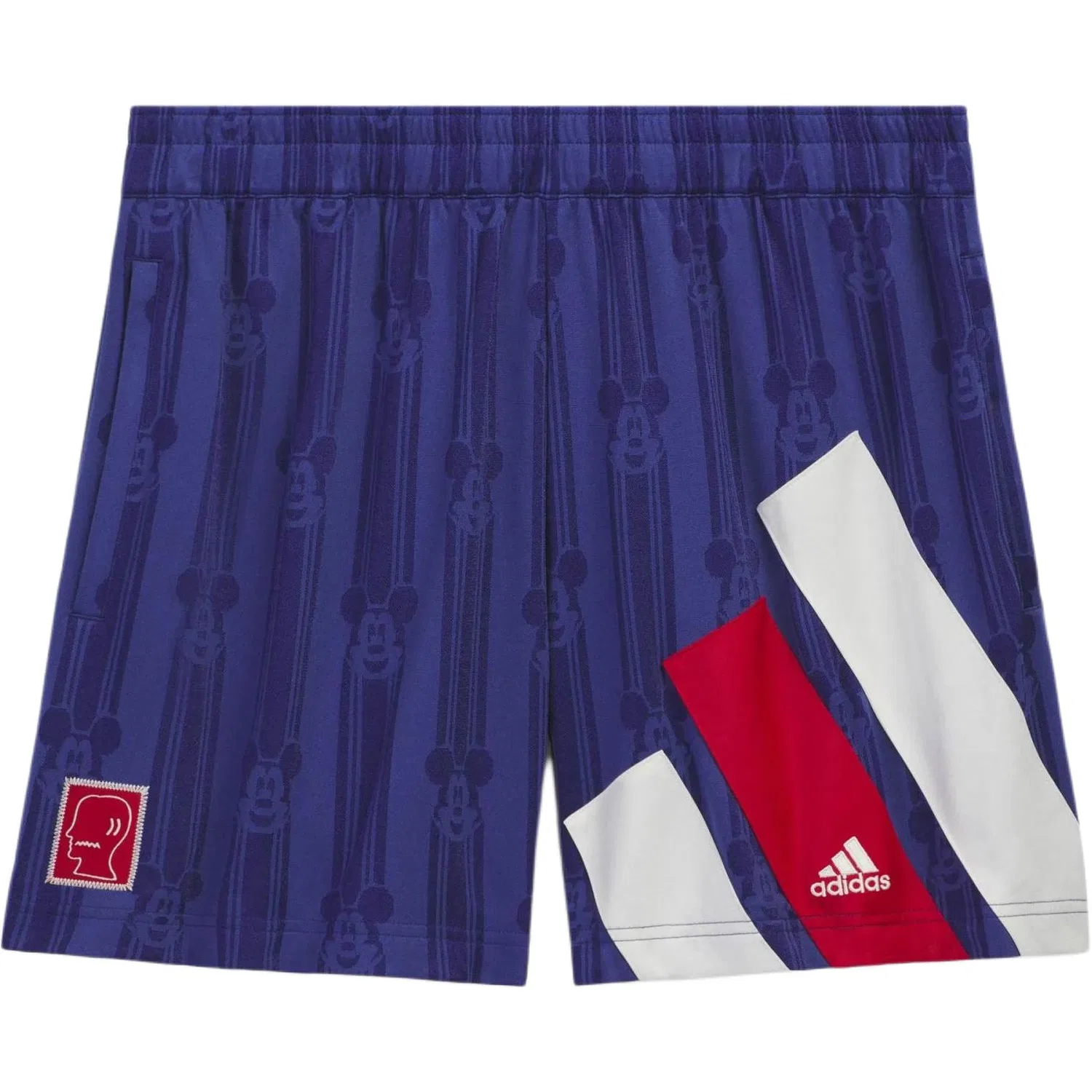 Мужские шорты с принтом Adidas Originals x Disney/ X Brain Dead, Victory Blue — фото 3