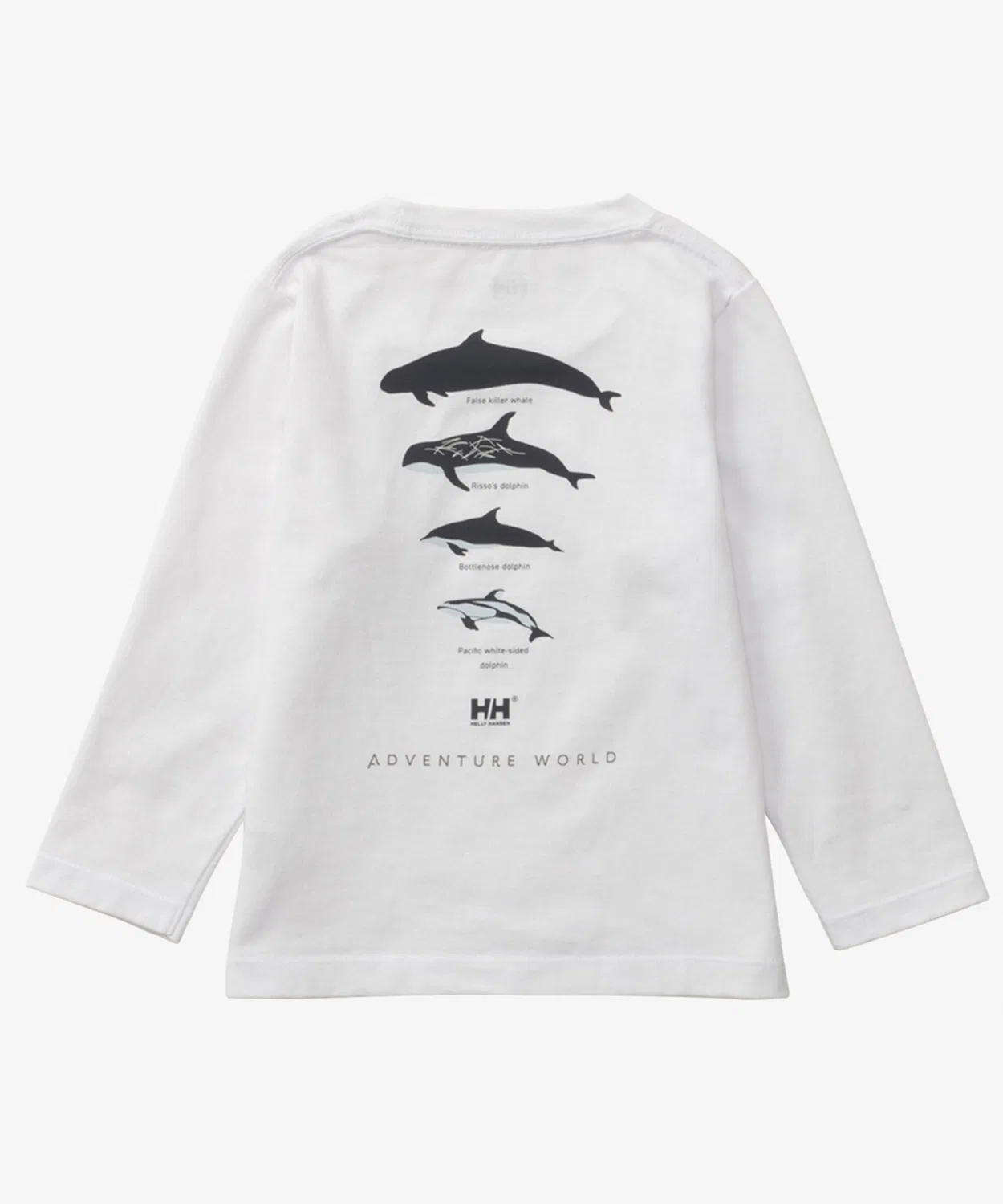 Детская футболка с длинным рукавомHelly Hansen Smiles Adventure World, Белый
