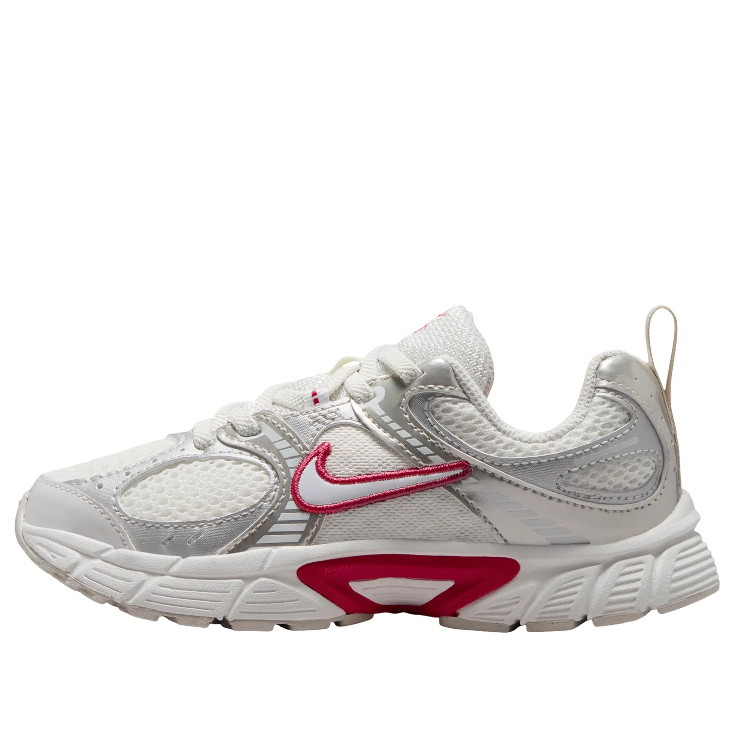 Детские кроссовки с сетчатым верхом V5 RNR 'Sail Tropical Pink' Nike, Sail/Tropical Pink/Phantom/White