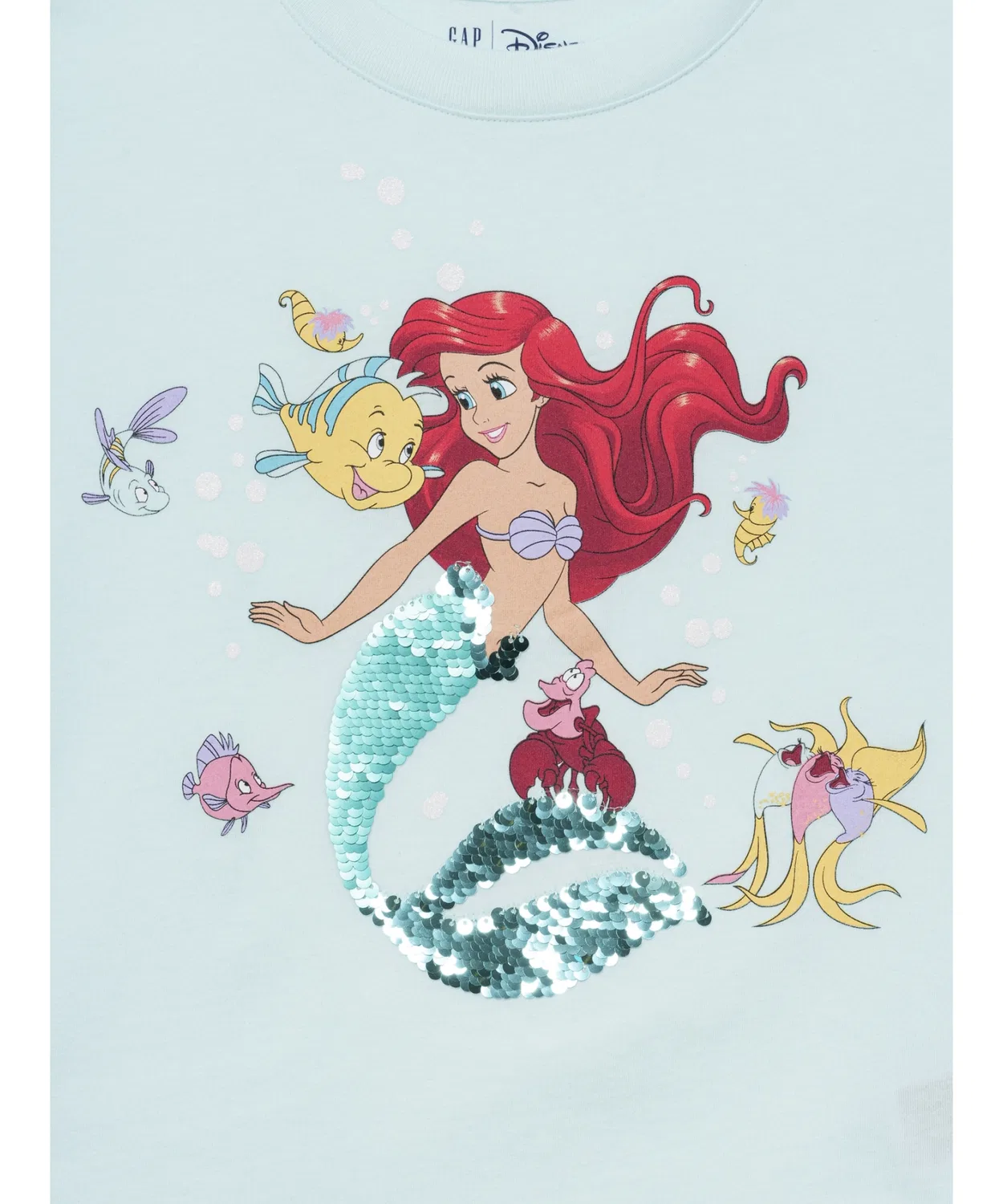 Детская футболка с длинным рукавомс принтом GapKids × Disney GAP, Purple — фото 4
