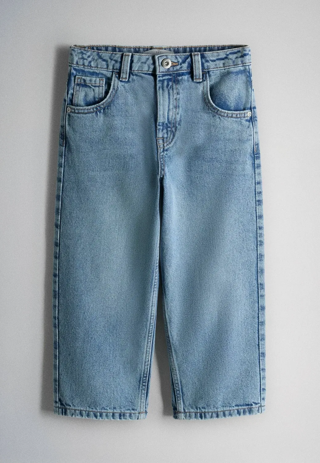 2 пары свободных джинсов унисекс - джинсы свободного кроя The Set, Blue Denim — фото 4