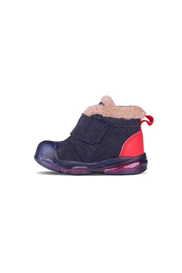Детские ботинки для девочек с ортопедической подошвой Vicco, Navy Blue — фото 2