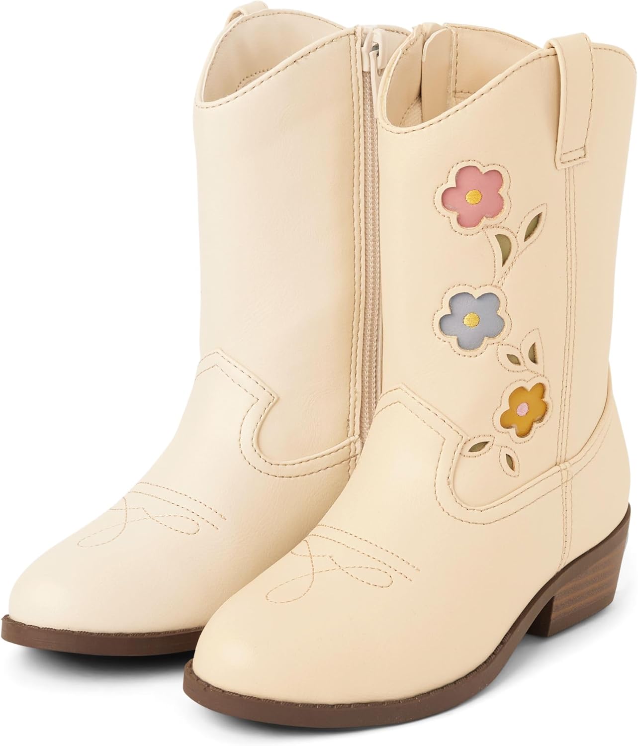 

Gymboree и западные детские сапожки для малышей Cowgirl, Flower Beige