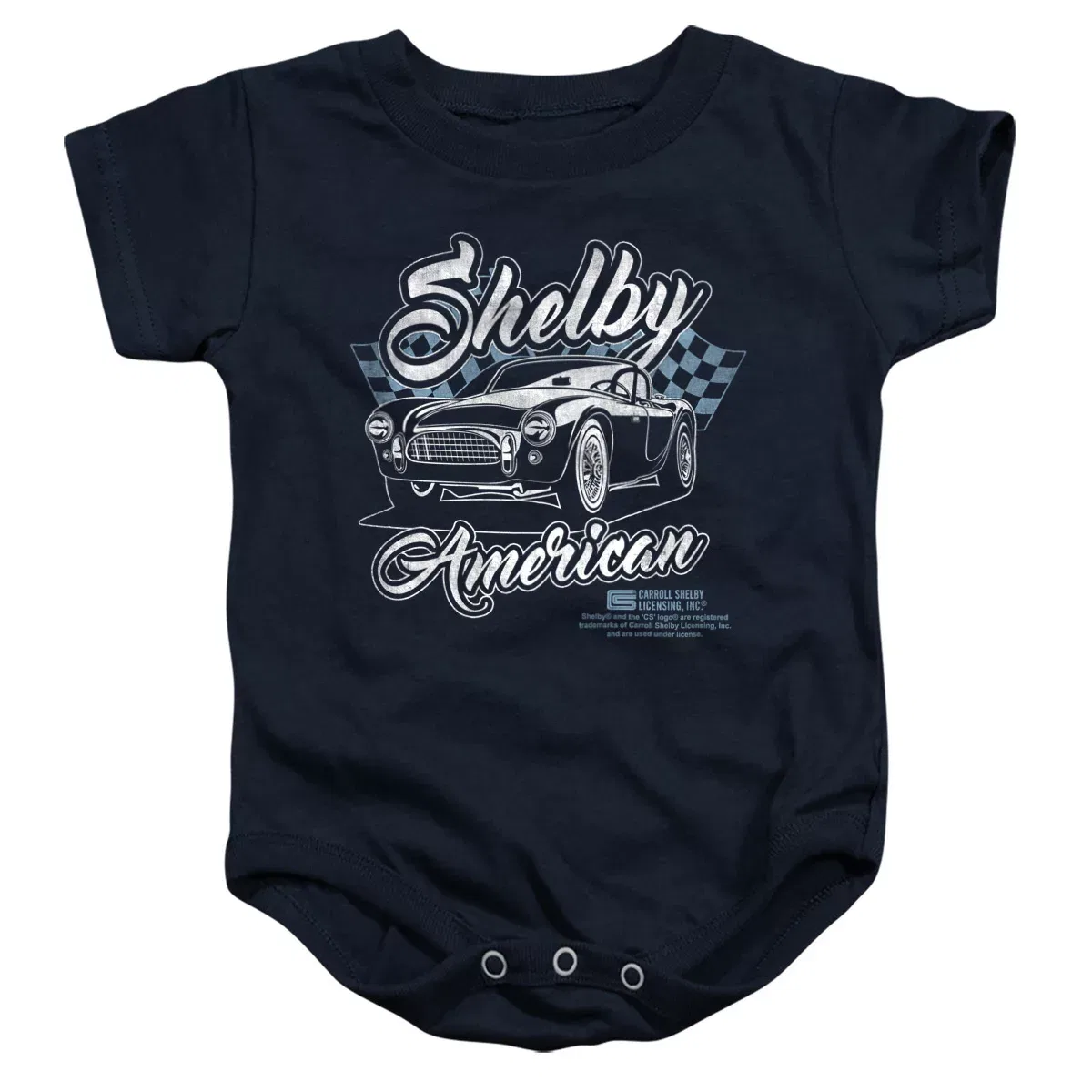 Детское боди с коротким рукавом Shelby Cobra Mono Shelby, Navy