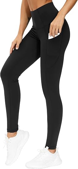 

Леггинсы The Gym People Thick High Waist Yoga, черный