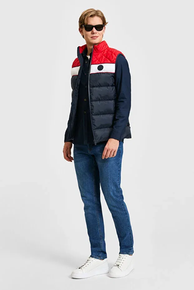 Мужской жилет без рукавов U.S. Polo Assn., Navy Blue — фото 4