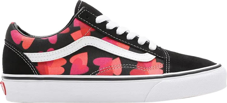 

Кеды Vans Old Skool Valentines Hearts, черный