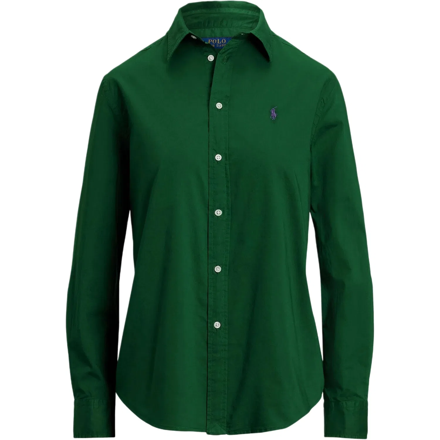 Рубашка женская с отложным воротником, Polo Ralph Lauren, Green