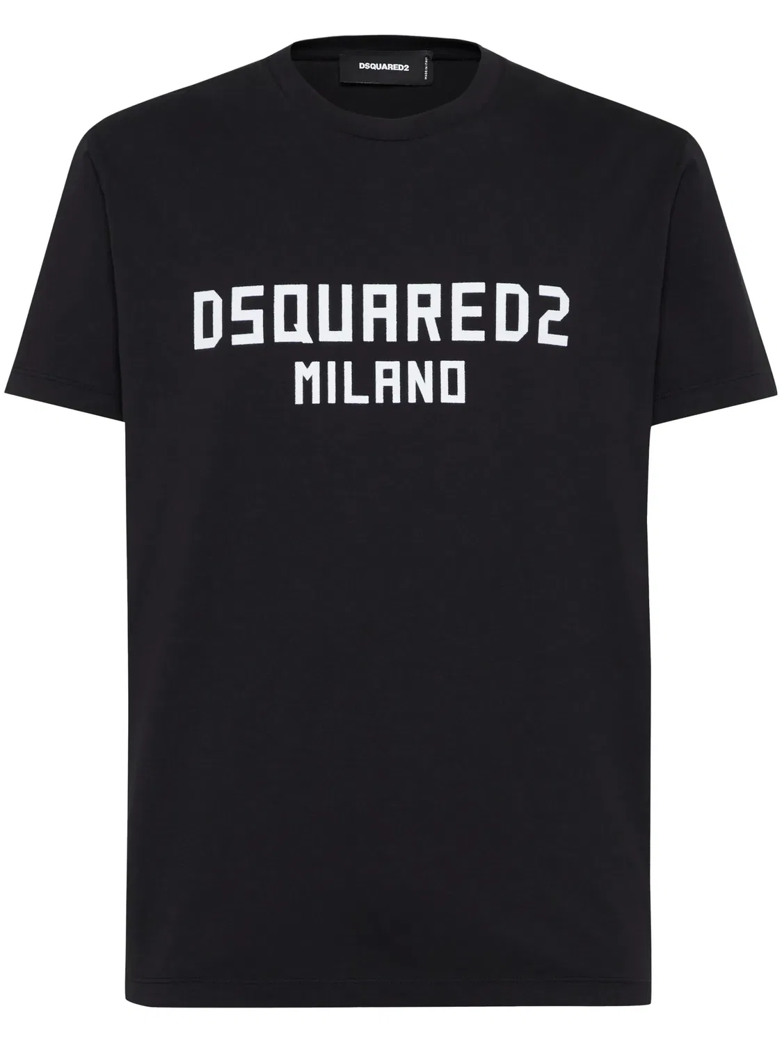 DSQUARED2 Футболка с логотипом в черном цвете