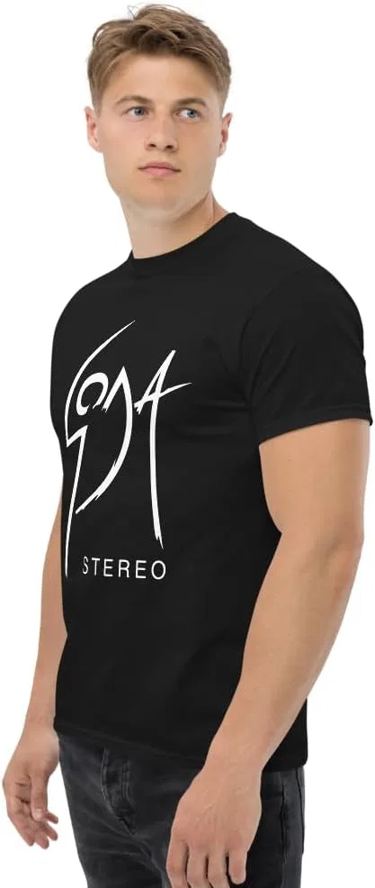 Футболка с принтом Soda Stereo, Black — фото 4