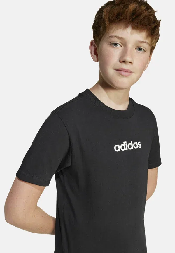 Футболки с принтом Adidas Performance, белый/черный — фото 2