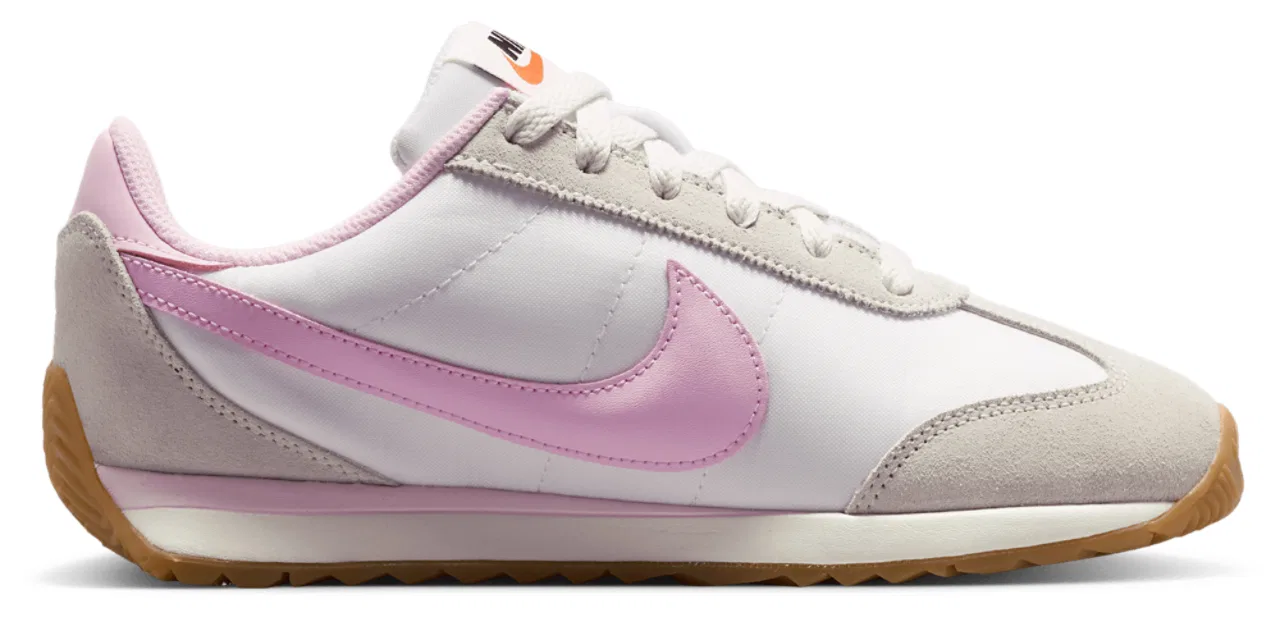 Детские кроссовки для мальчиков с замшевыми вставками Nike Pacific, Sail/Pink Foam/Gum Light Brown