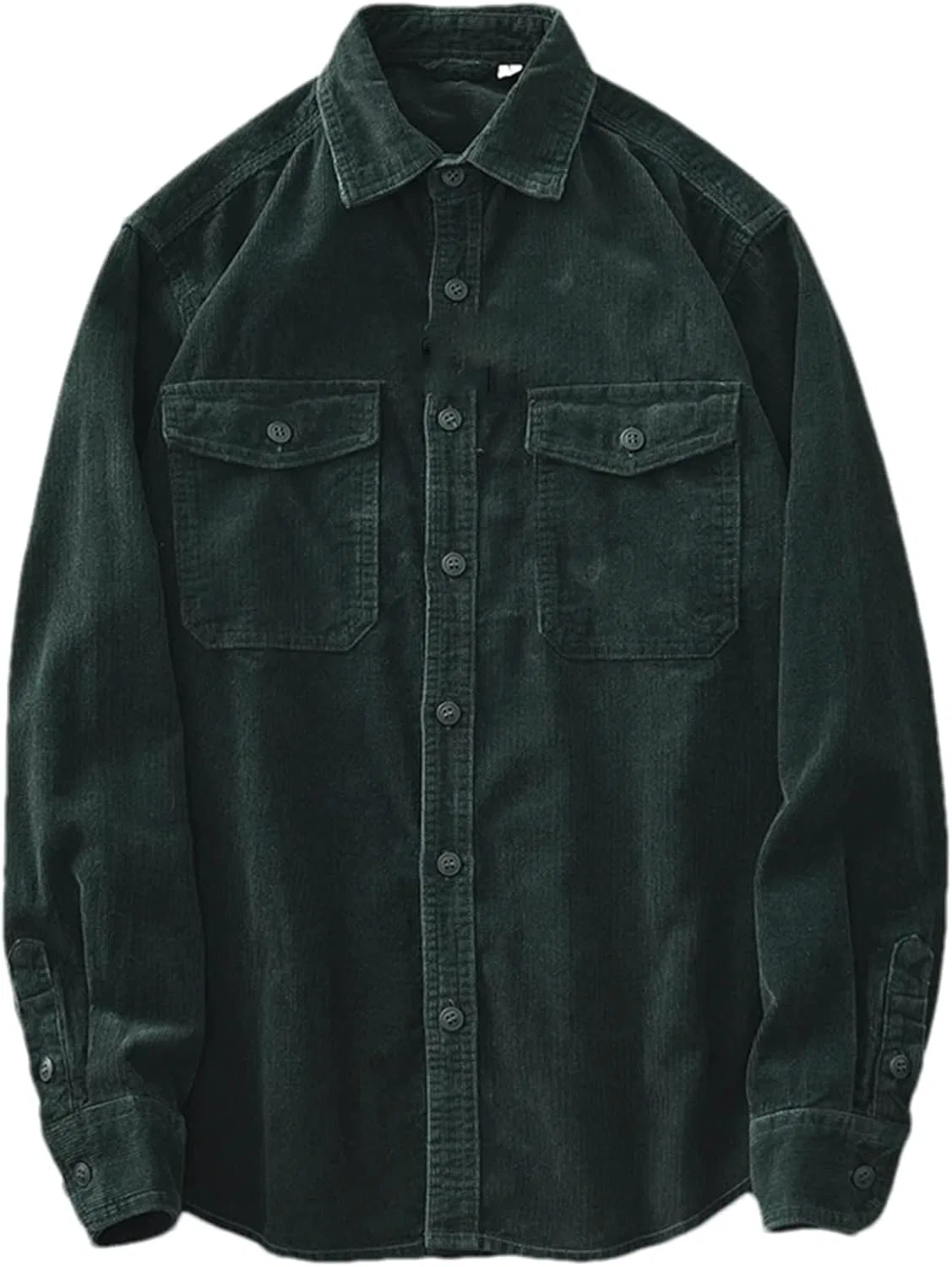 Мужская рубашка из вельвета Heavyweight Retro Corduroy, Dark En8 19