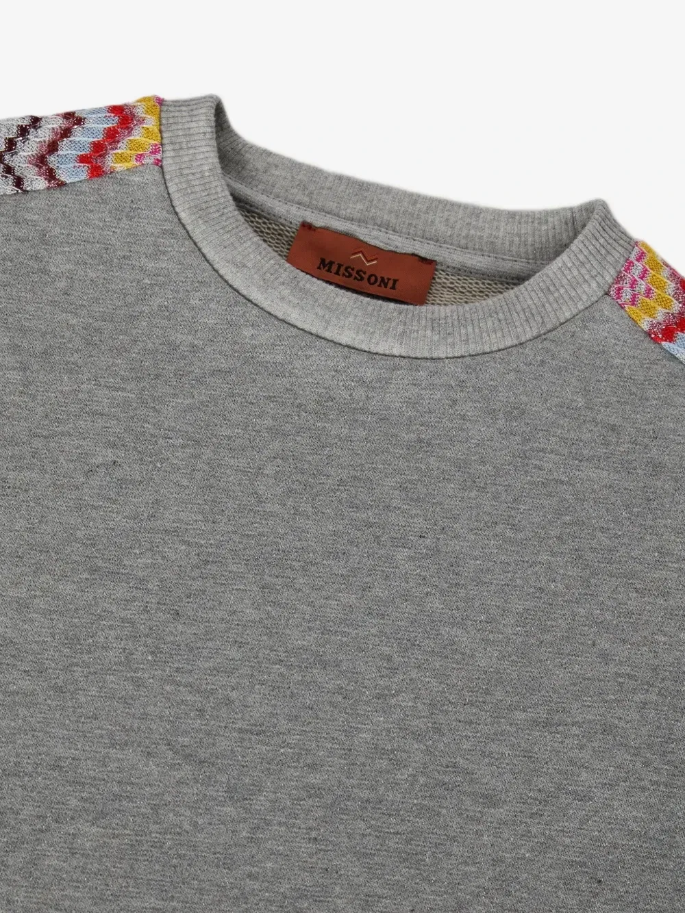 Платье с панелями в стиле зигзаг Missoni Kids, серый — фото 3