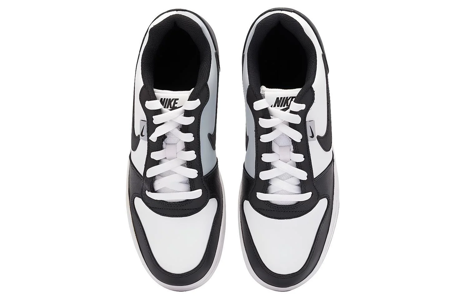 Кроссовки Nike Ebernon Low PRM, белый/черный/серый — фото 4