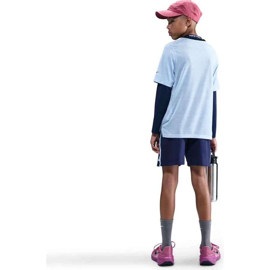Детские спортивные шорты с принтом Nike Dri-FIT Multi Dir Fit Unisex, Nike, Темно-синий — фото 2