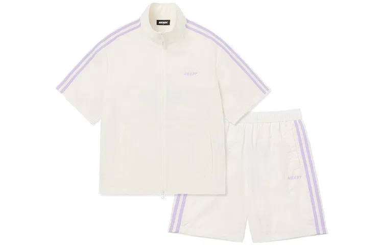 Спортивный комплект для девочек с воротником-стойкой Casual Sportswear Nerdy