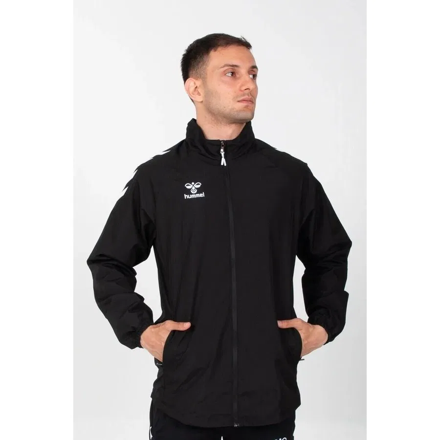 Детский дождевик с капюшоном Hummel Line, 3XL, Красный