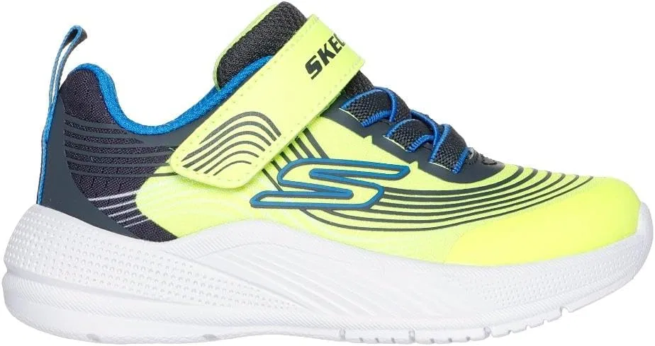 Детские кроссовки для мальчиков Microspec Advance Skechers, Yellow/Blue