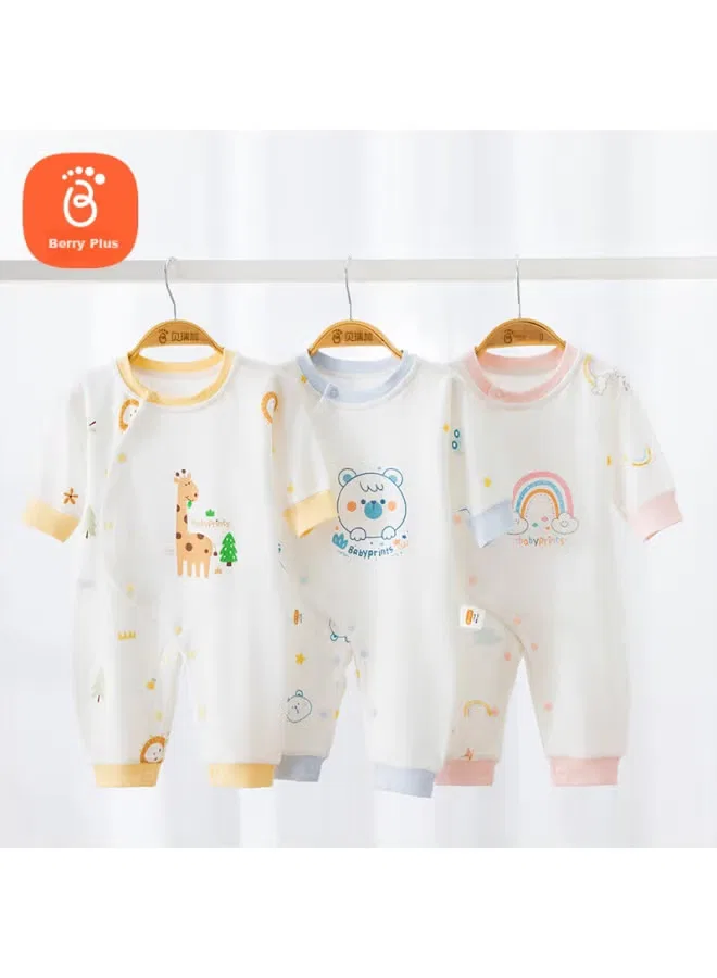 Боди-комбинезон с длинным рукавом с принтом жирафа Babyprints