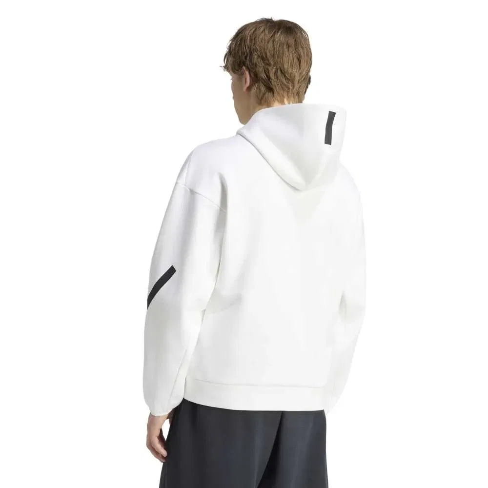 Худи ZNE Adidas, белый — фото 2