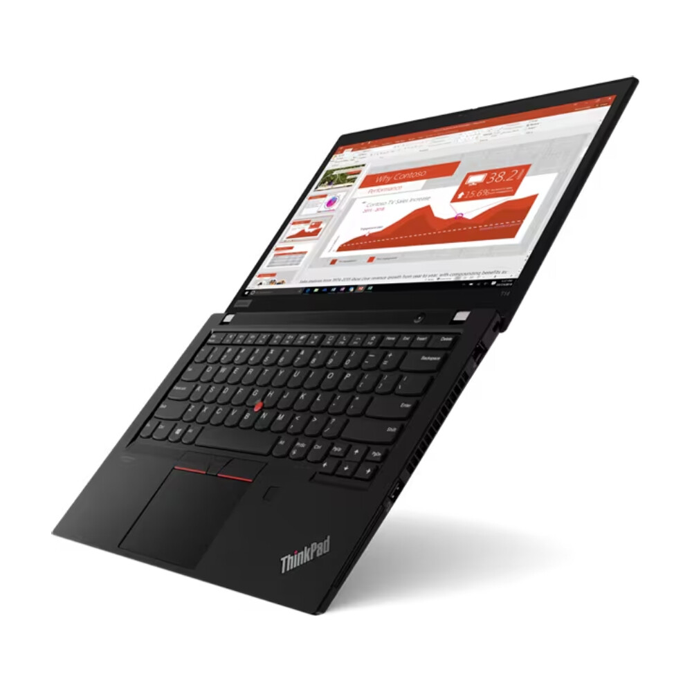 

Ноутбук Lenovo ThinkPad T14 Gen 1, 14", 16 ГБ/512 ГБ, i7-10510U, GeForce MX330, черный, английская клавиатура