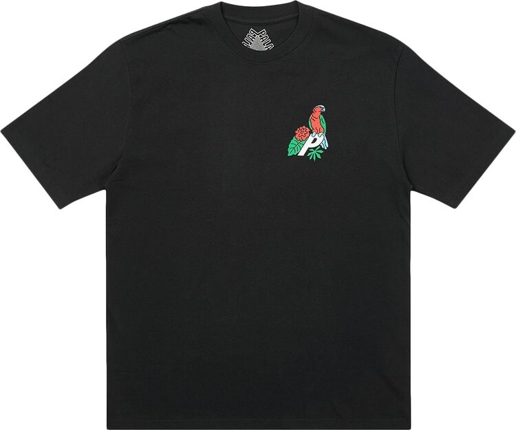 

Футболка Palace Parrot Palace-3 T-Shirt 'Black', черный