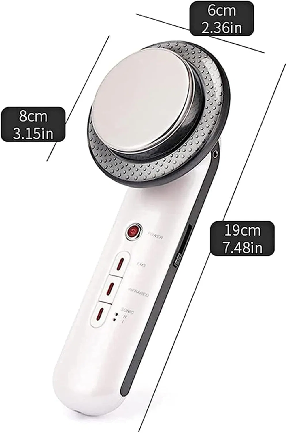 2 in 1 Skin Tightening Beauty Machine, массажер для лица и тела Anti-Wrinkle Anti-Cellulite для похудения Wwfan — фото 3