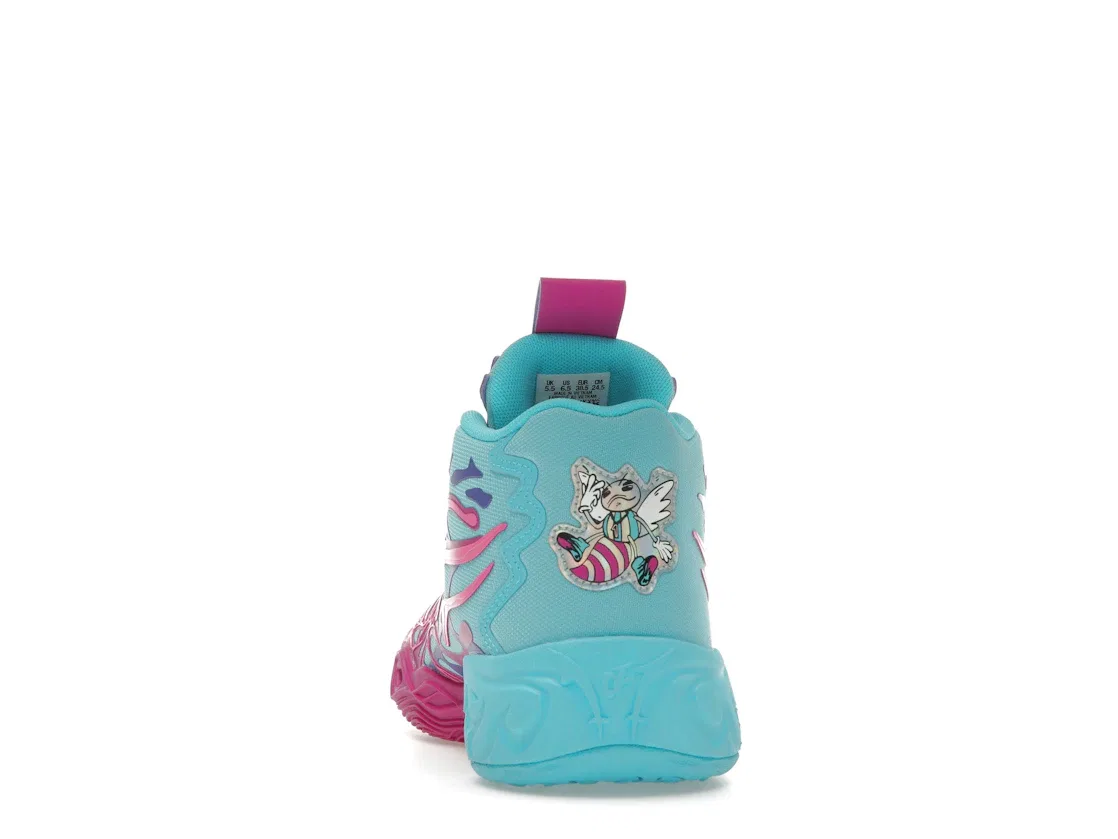 Детские кроссовки с принтом LaMelo Ball MB.04 Puma, Deep Orchid/Poison Pink — фото 4