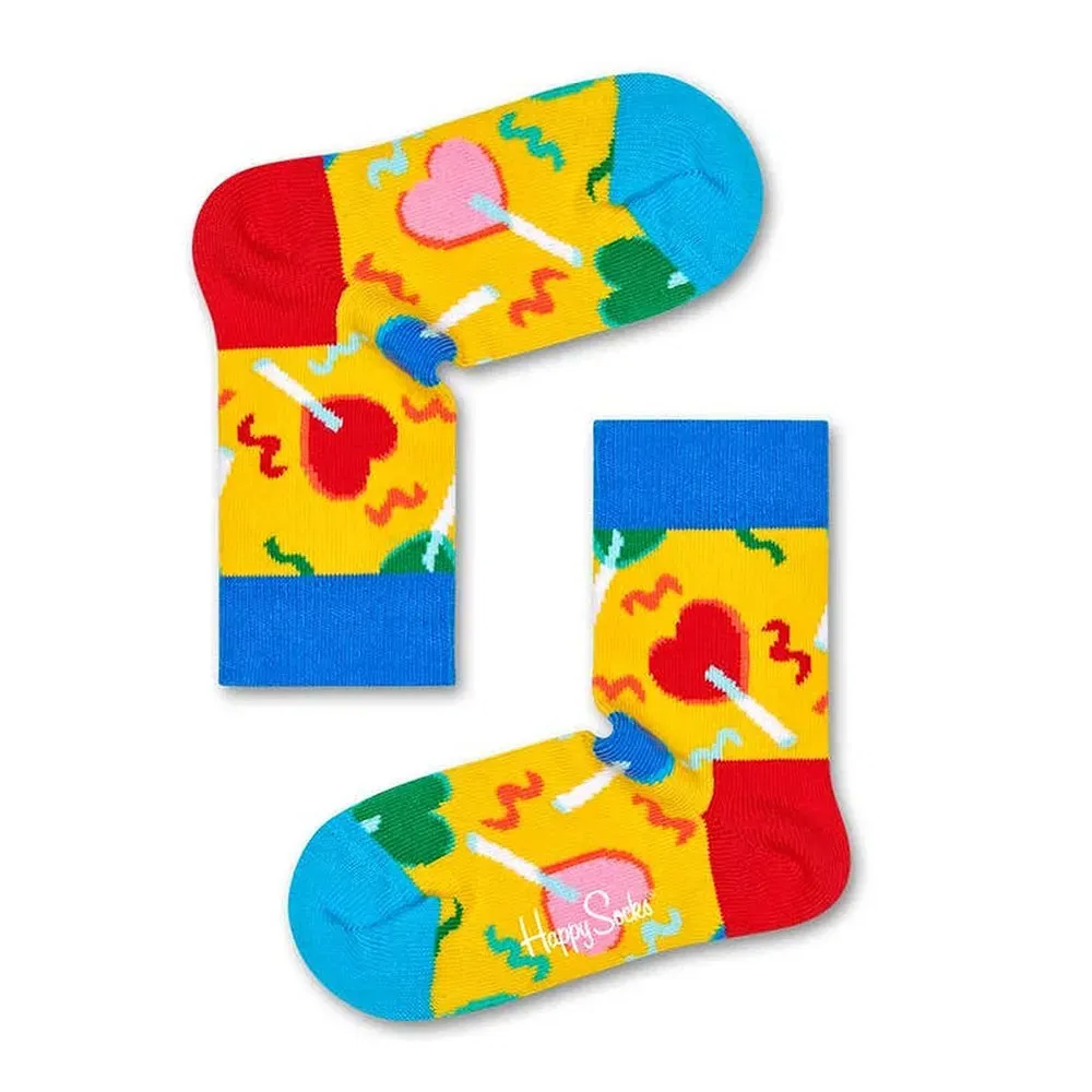 Носки Happy Socks Lolly Heart, желтый