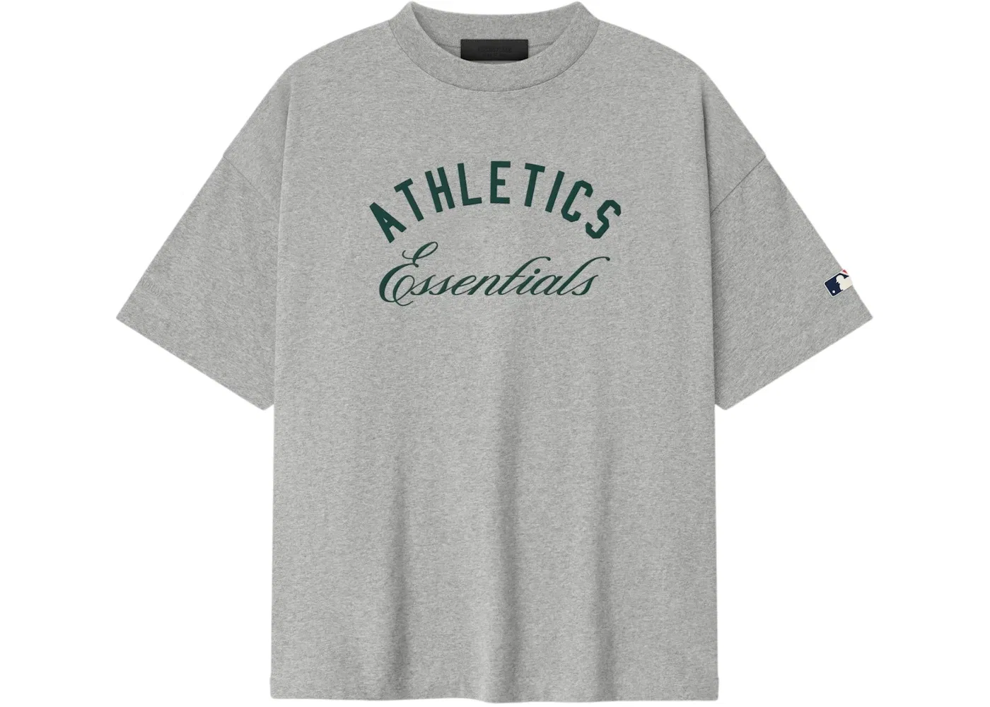 Мужская футболка с принтом Athletics 90's Tee Fear of God, Concrete Heather