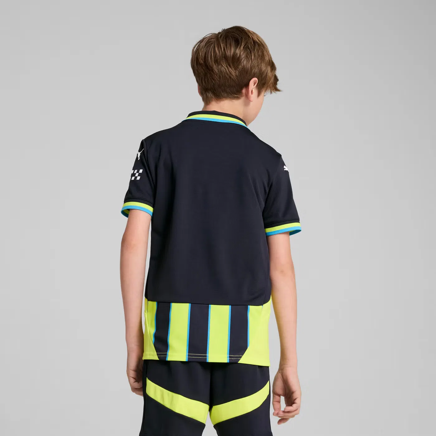 Футболка гостевая Manchester City 24/25 Puma, синий — фото 4