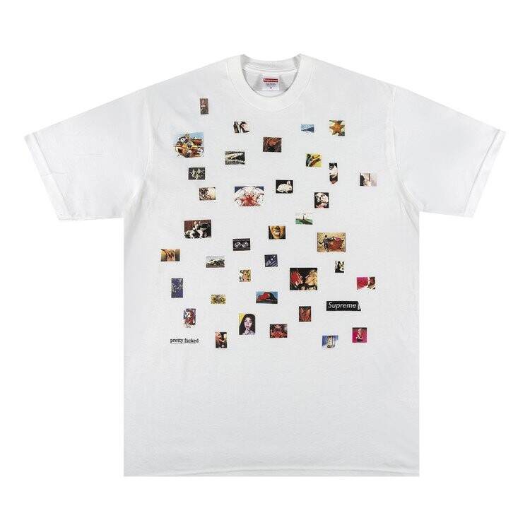 

Футболка Supreme Pretty f*cked Tee 'White', белый