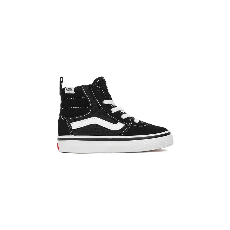 Кеды с боковой молнией Ashwood Hi Decon Side Zip Vans, Черно-белый