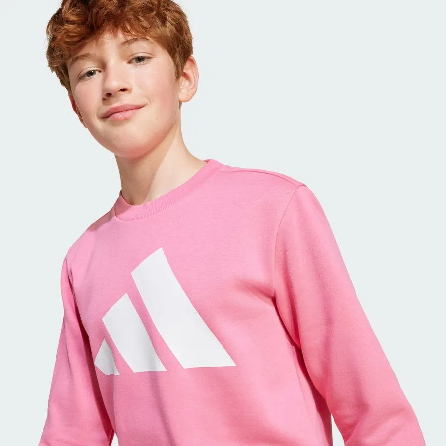 Детский спортивный костюм с молнией adidas Sportswear JD2096 Essentials Joggers Set Kids, Розовый — фото 4