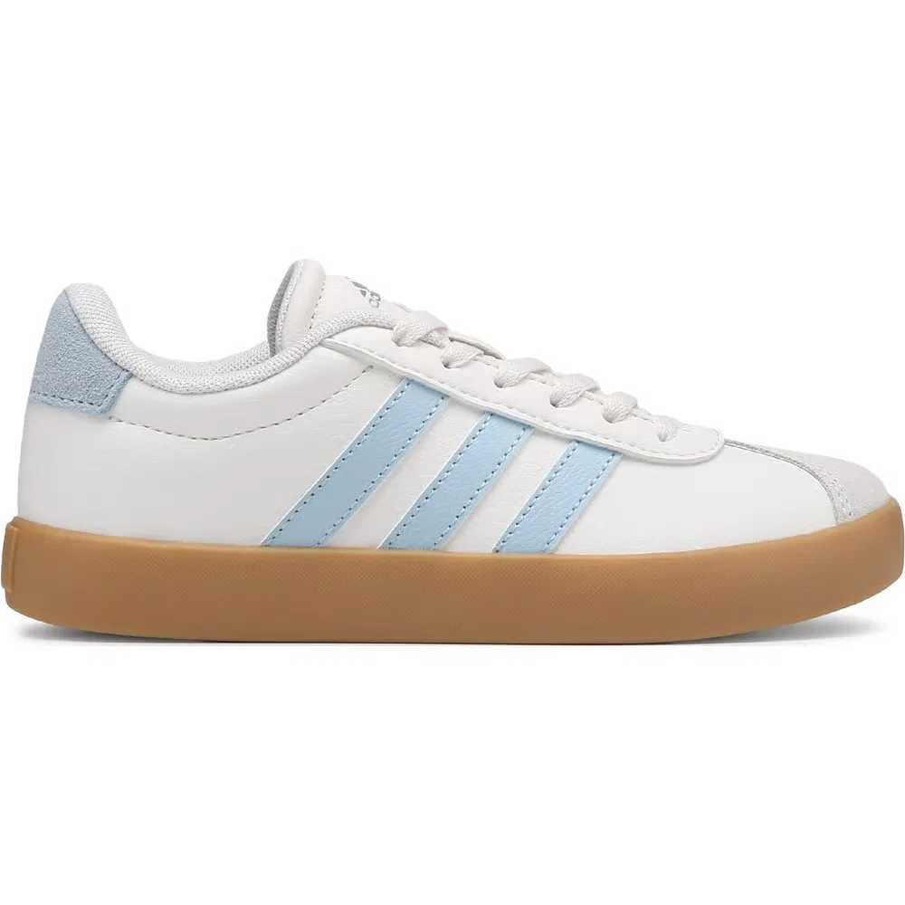 Детские кроссовки VL Court 3.0 Adidas, White — фото 2