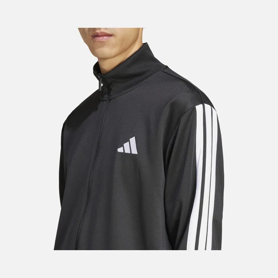 Спортивный костюм с флисовой подкладкой, с длинным рукавом, Sportswear Basic 3-Stripes adidas, Серый — фото 4