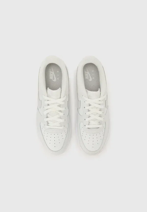 Кроссовки с кожаным верхом Air force 1 Nike Sportswear Summit White, Vast Grey, Platinum Tint, White, белый/серый — фото 4