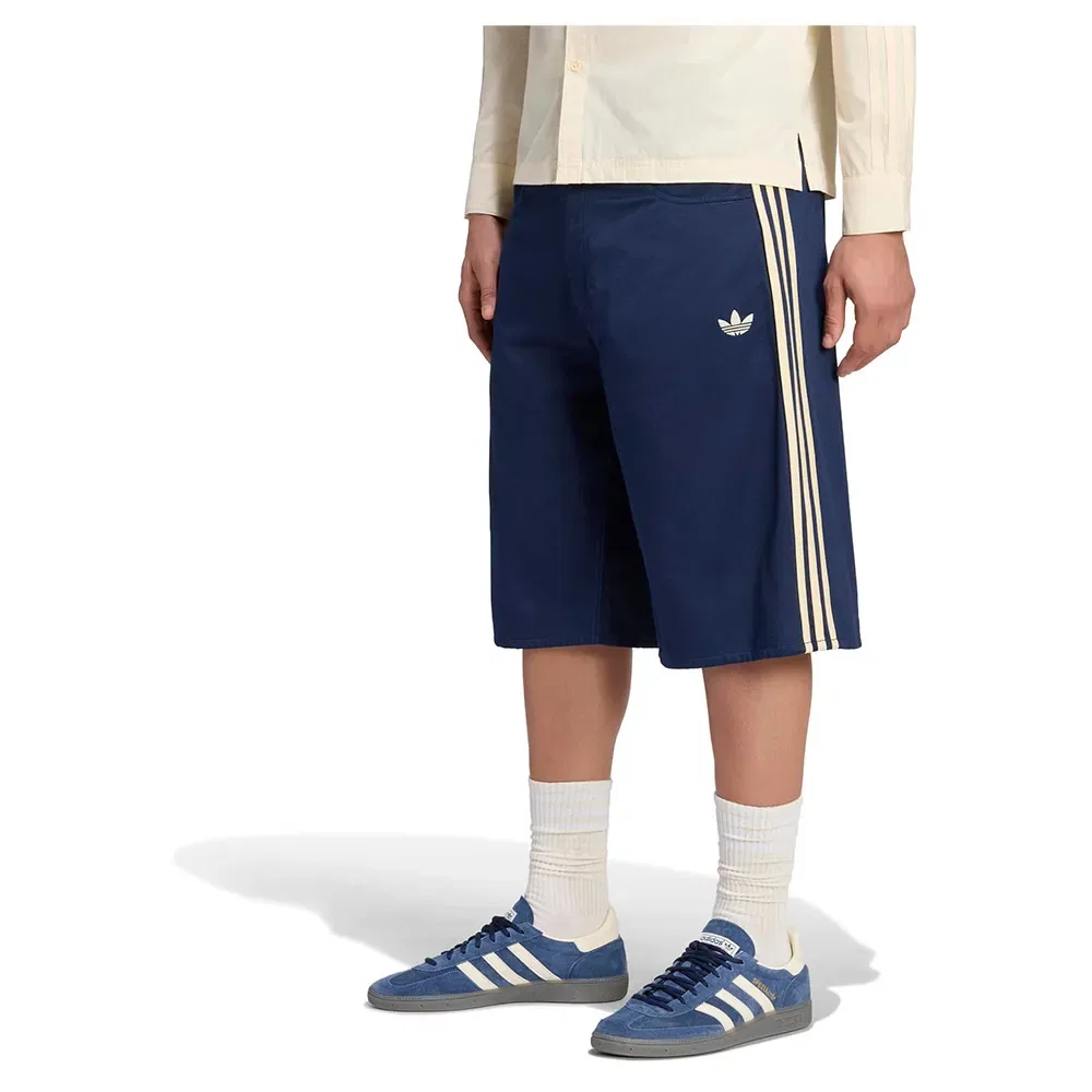 Мужские шорты из денима Firebird Twill Adidas Originals, Blue