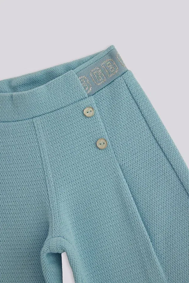 Детские спортивные штаны для мальчиков из полиэстера Gb Baby, Blue — фото 2