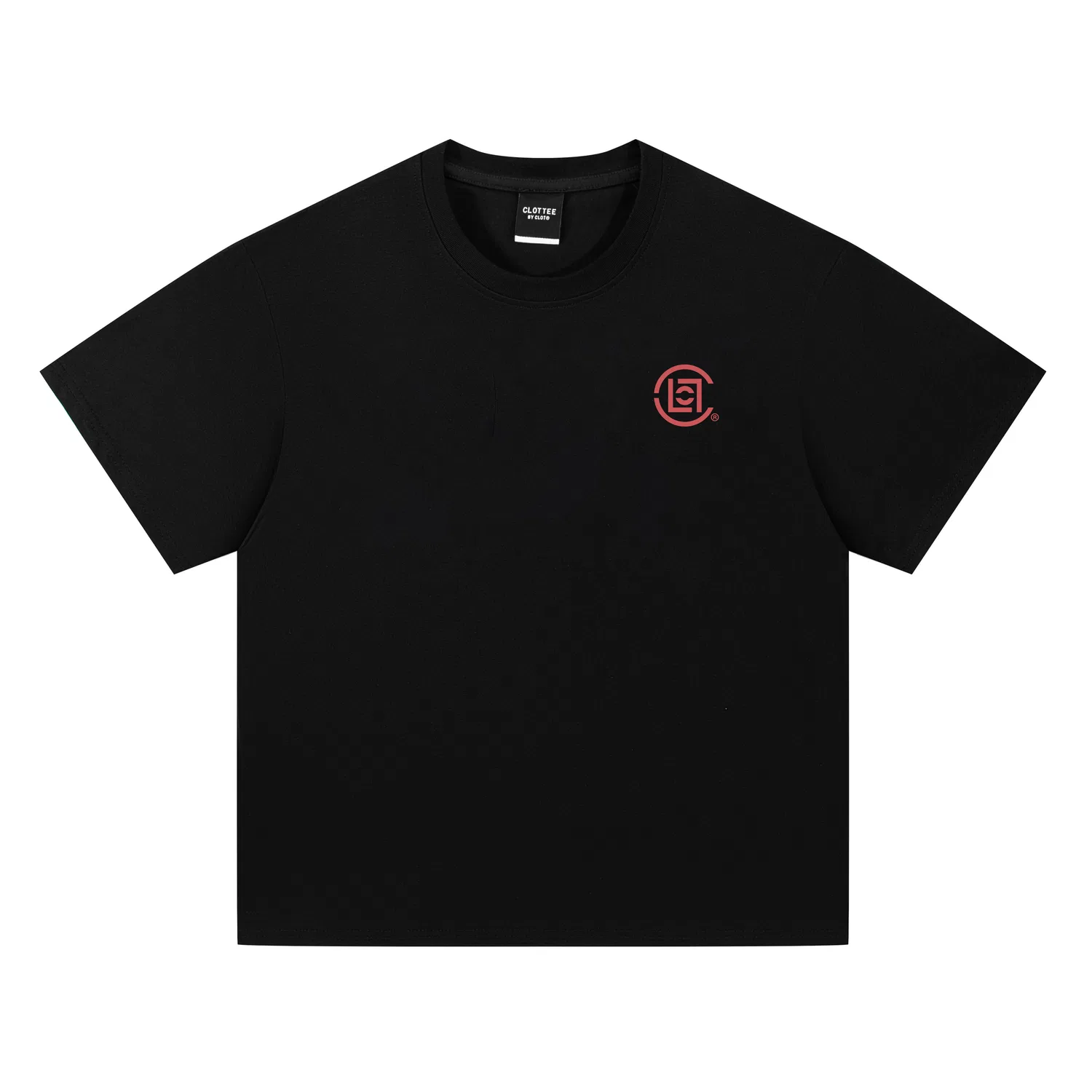 Детская футболка хлопковая с круглым вырезом CLOT, Black — фото 4