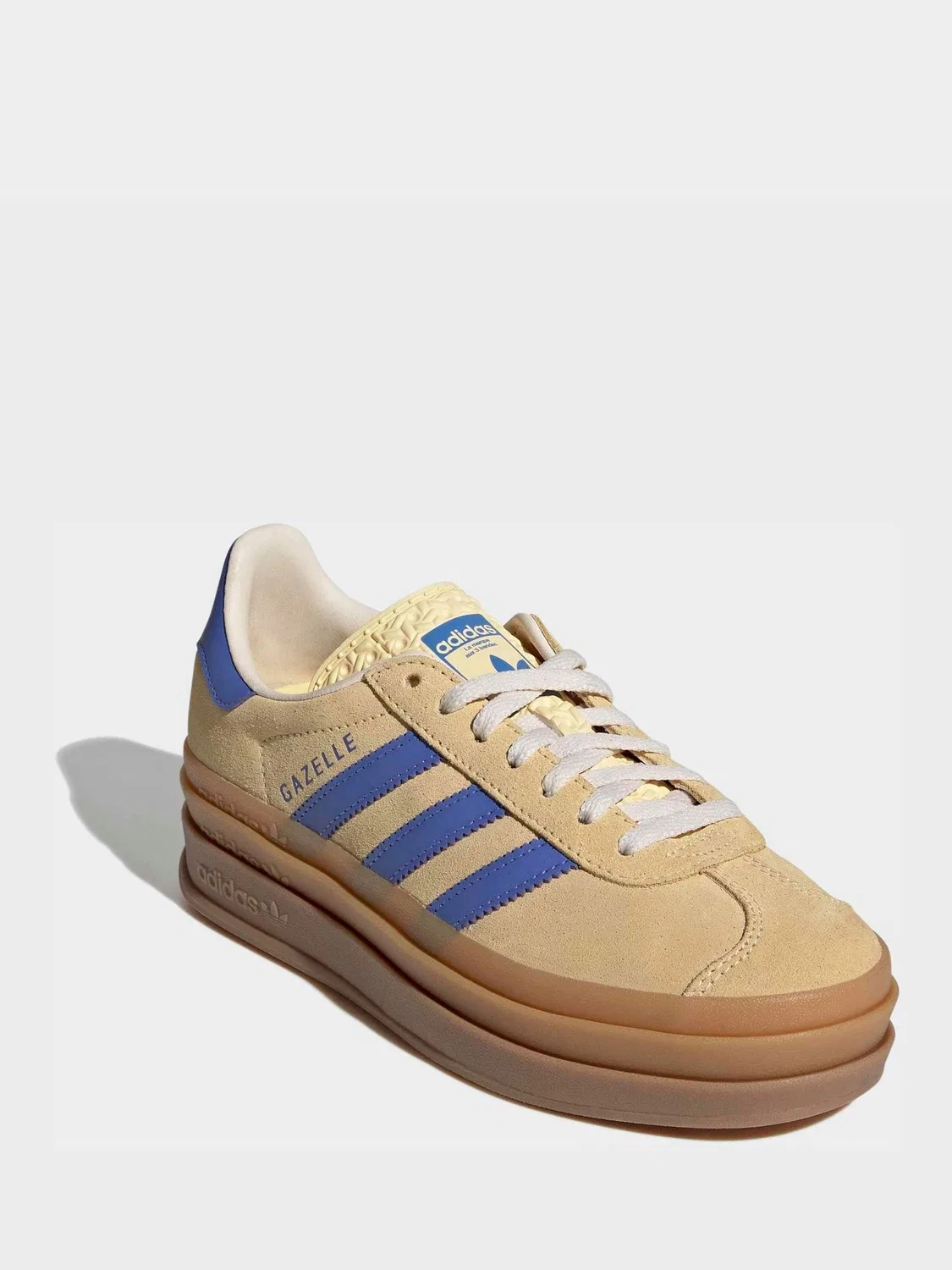 Кроссовки на платформе Gazelle Bold, adidas Originals, оранжевый — фото 3