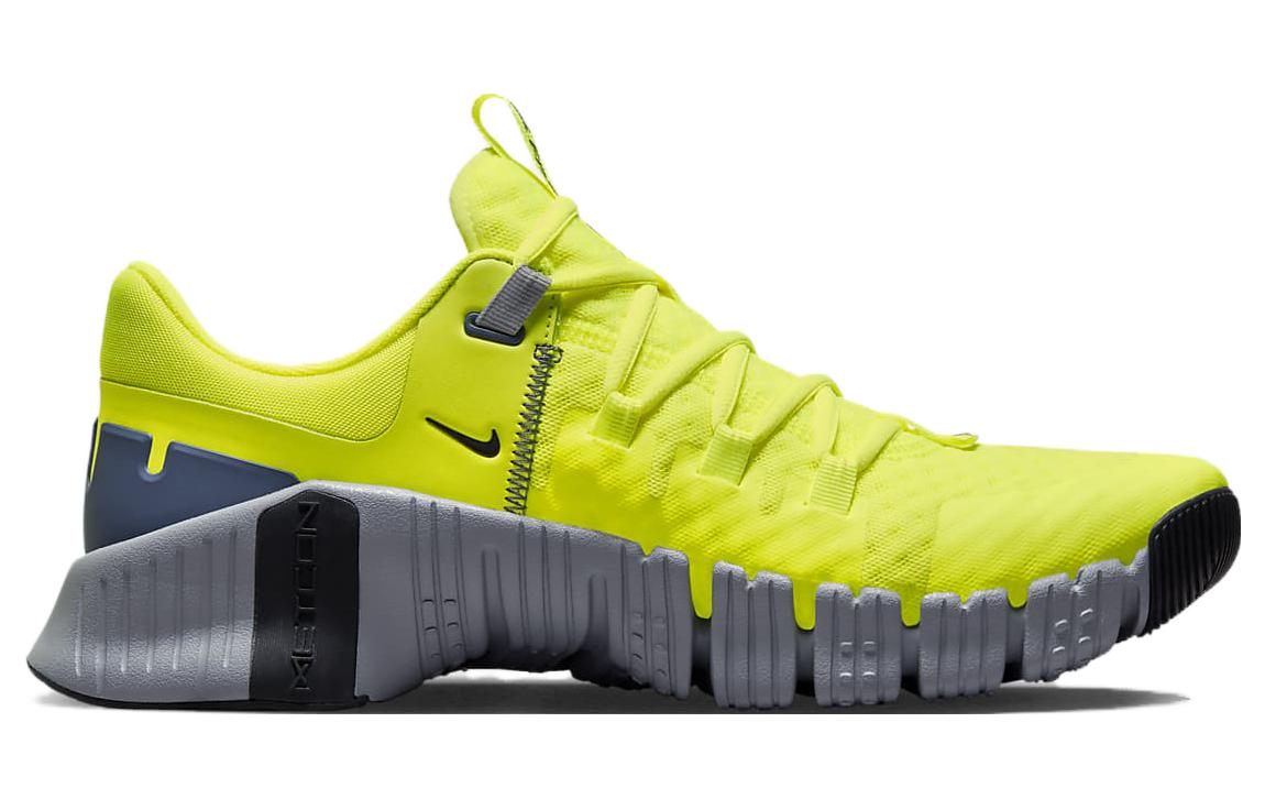 Кроссовки Nike Free Metcon, желтый/серый — фото 2