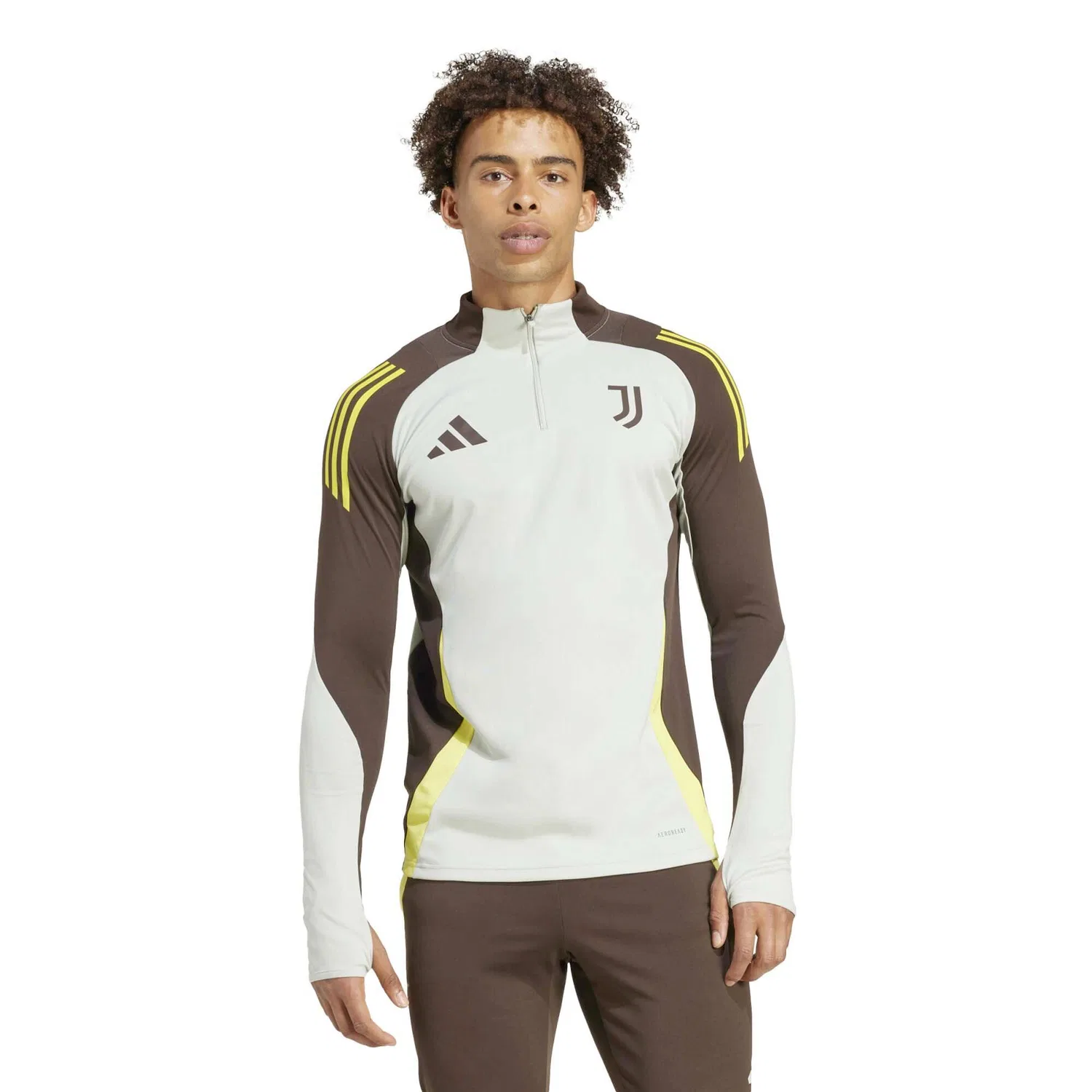 Мужской свитшот с длинным рукавом Adidas Sport Juve Eu Tr Top, Schwarz — фото 2