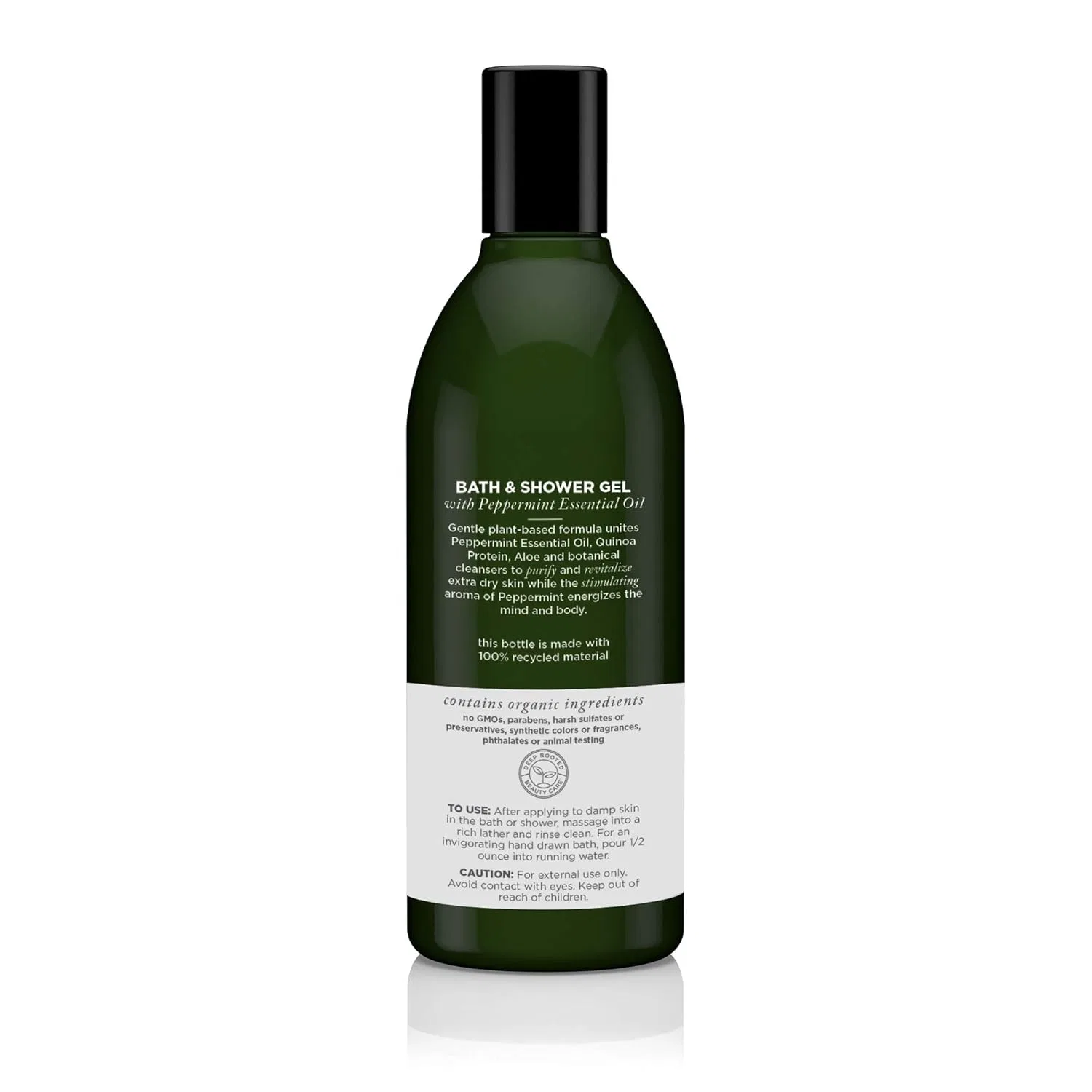 Гель для душа Peppermint, Avalon Organics, 350 мл — фото 3